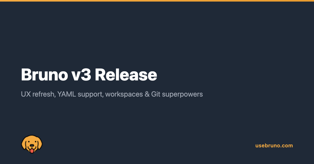 Bruno V3 - Release Notes & Breaking Changes