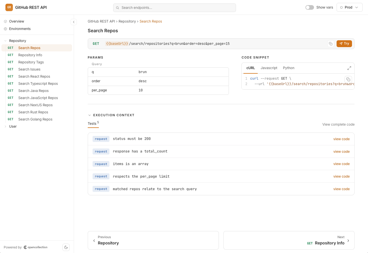 Bruno-generated HTML API documentation