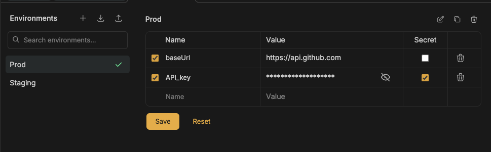 Improved .env management
